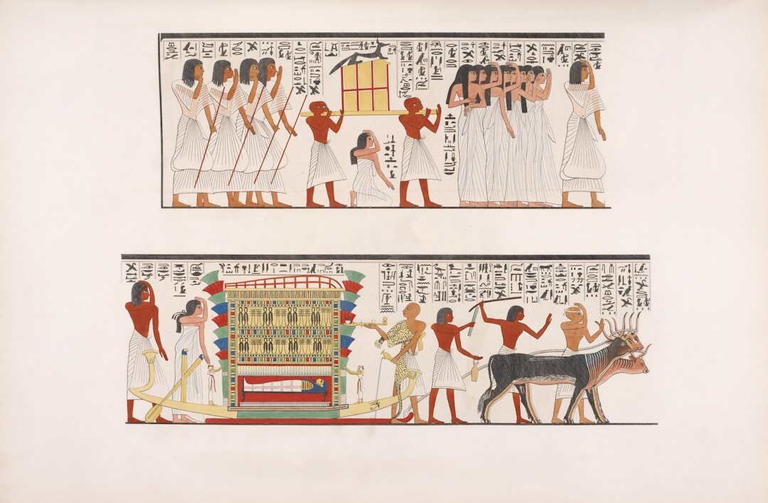 ancient egyptian advertisement