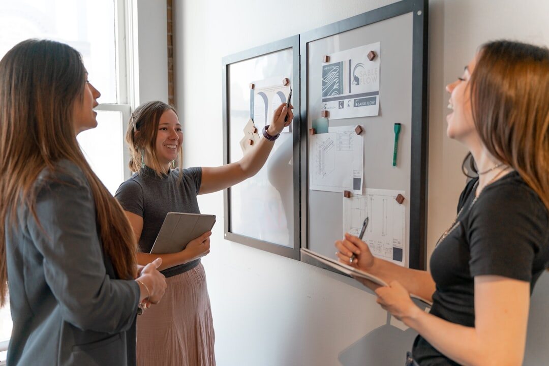advertising team brainstorming