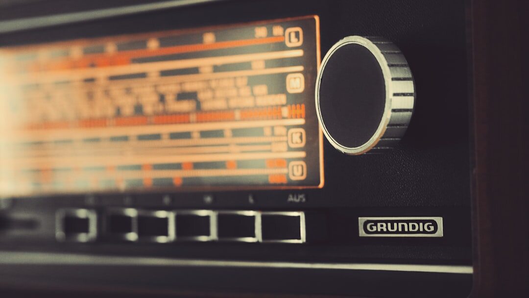 old radio advertisement